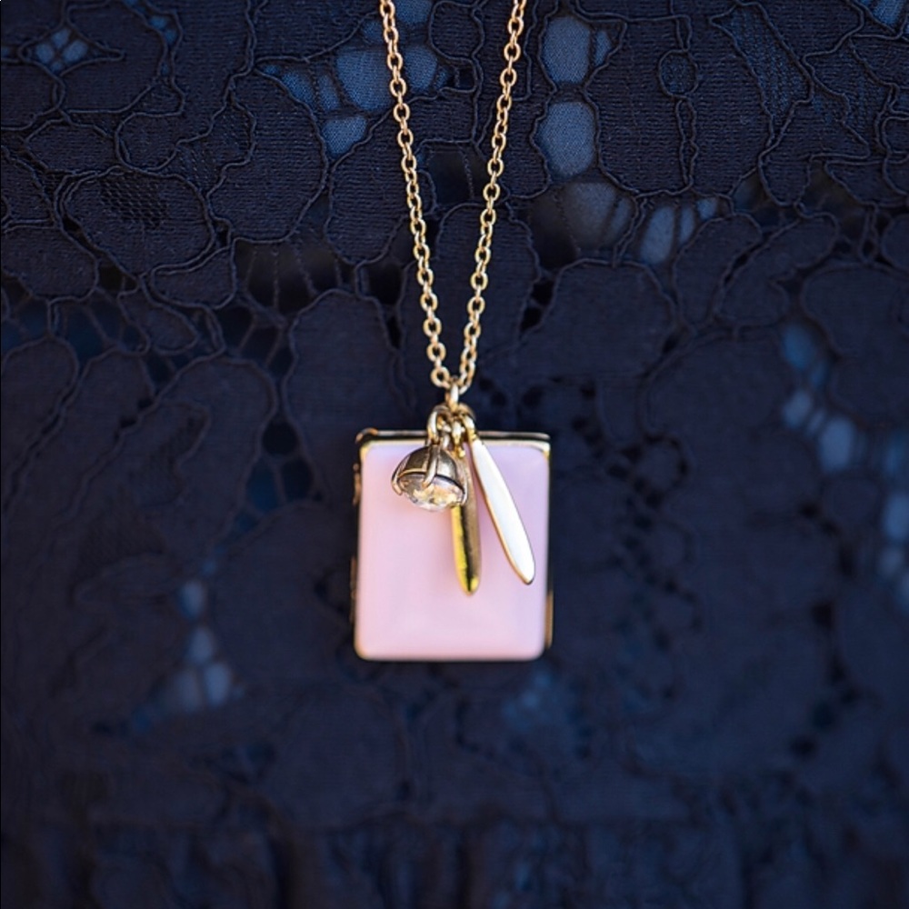 J Crew enamel locket